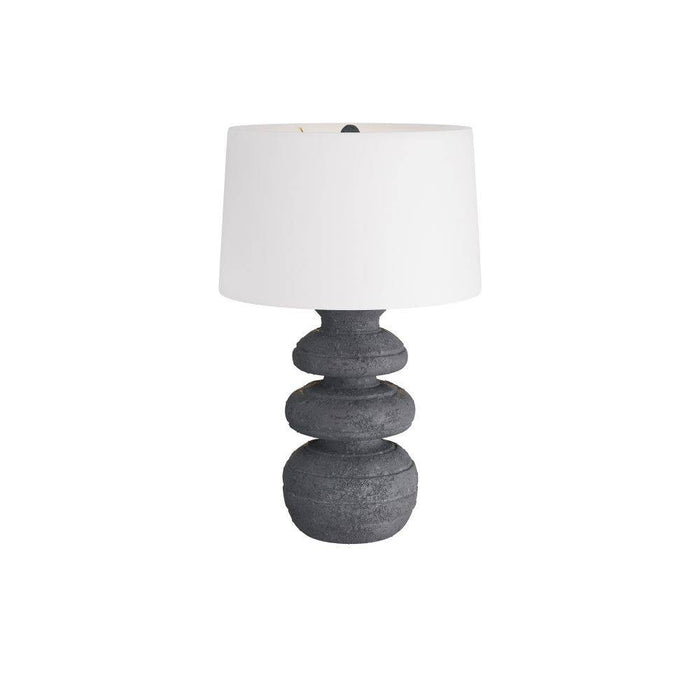 Arteriors PTS11-SH030 Table Lamp, Charcoal, Terracotta