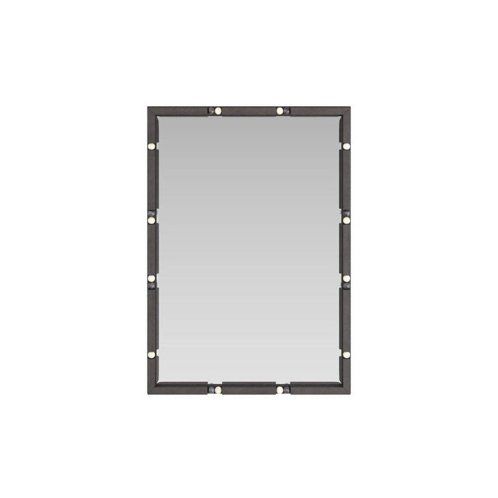 Arteriors WMI26 Mirror, Ebony, Mango Wood