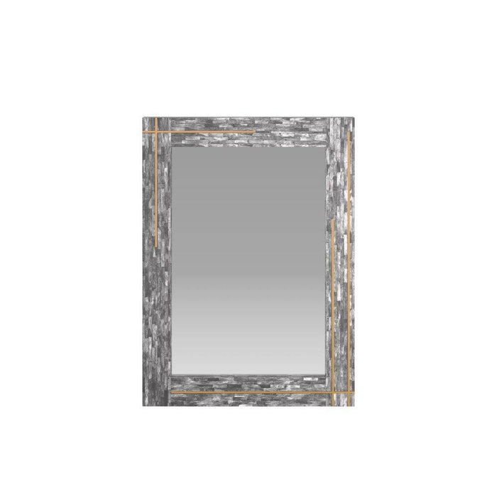 Arteriors WMI33 Mirror, Gray, Bone