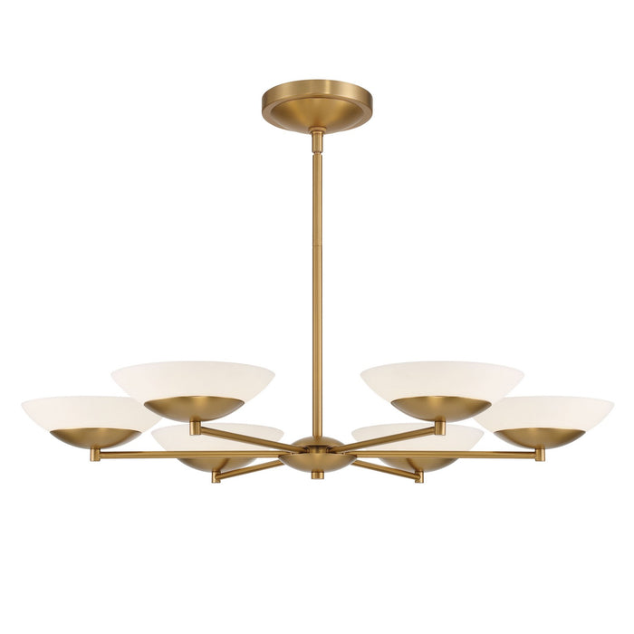 Minka-Lavery 3946-732 LED Chandelier, Legacy Brass