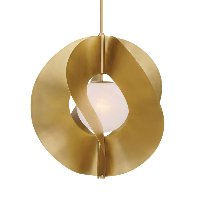 Minka-Lavery 3951-732 One Light Pendant, Legacy Brass