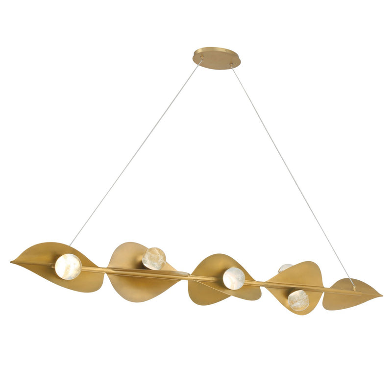 Minka-Lavery 3977-732-L LED Island Pendant, Legacy Brass