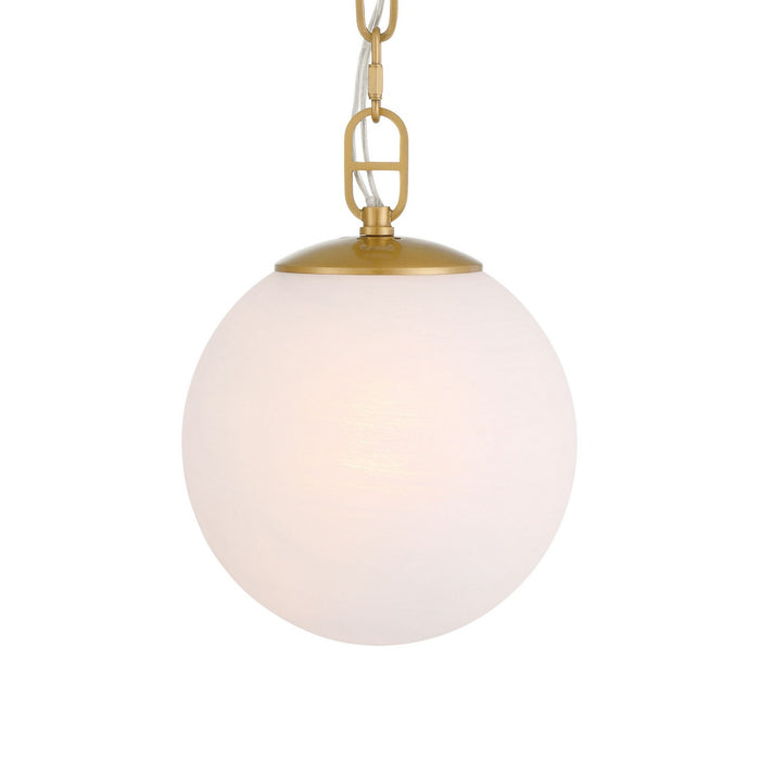Minka-Lavery 5211-732 One Light Pendant, Legacy Brass