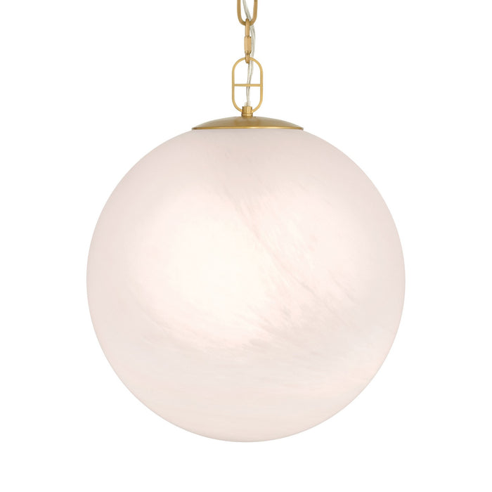 Minka-Lavery 5213-732 One Light Pendant, Legacy Brass