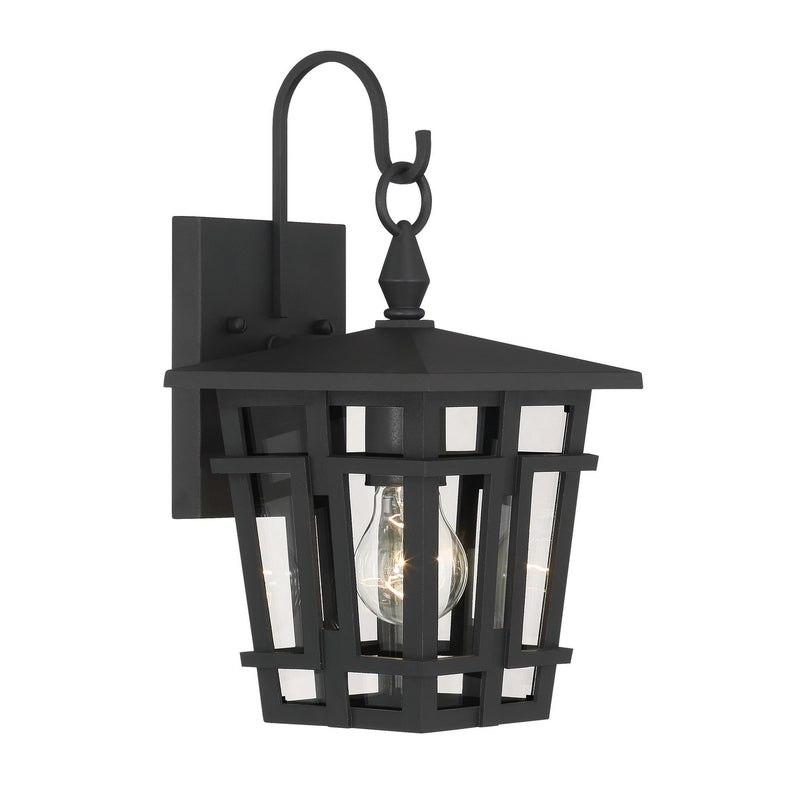 Minka-Lavery 77900-66 One Light Outdoor Wall Sconce, Sand Coal