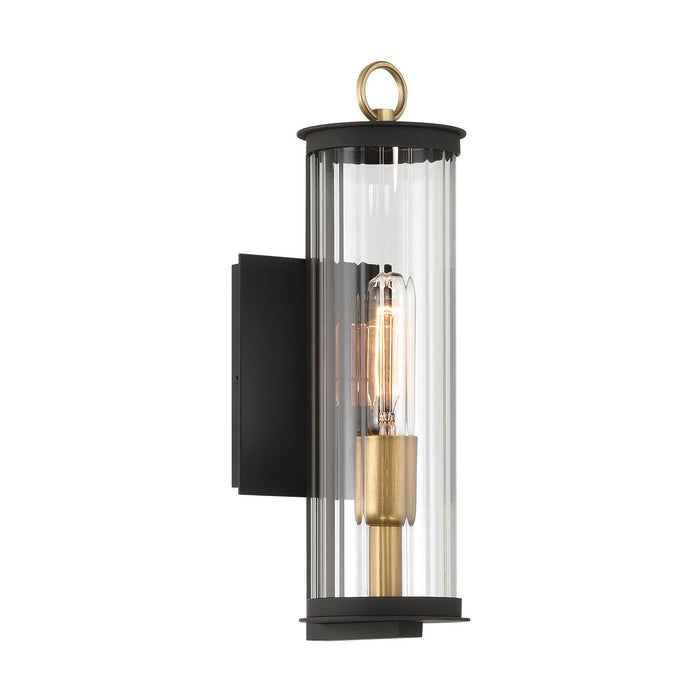 Minka-Lavery 79000-734 One Light Outdoor Wall Sconce, Legacy Brass (Painted) & Dark