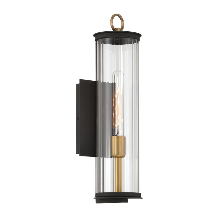 Minka-Lavery 79001-734 One Light Outdoor Wall Sconce, Legacy Brass (Painted) & Dark