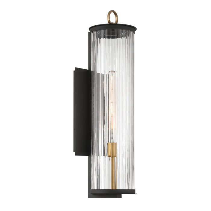 Minka-Lavery 79002-734 One Light Outdoor Wall Sconce, Legacy Brass (Painted) & Dark