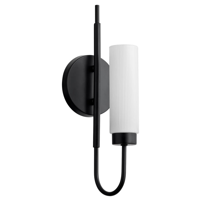 Quorum 5024-1-59 One Light Wall Mount, Matte Black