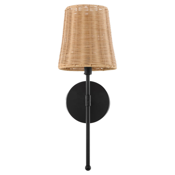 Quorum 5123-1-59 One Light Wall Mount, Matte Black