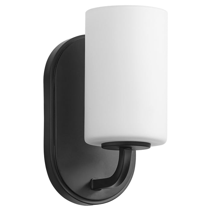 Quorum 5307-1-59 One Light Wall Mount, Matte Black