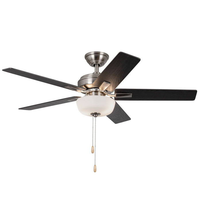 Kuzco Lighting CF78752-BN-LKP 52" Ceiling Fan, Brushed Nickel