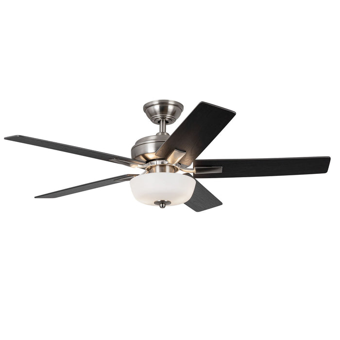 Kuzco Lighting CF78752-BN-LKW 52" Ceiling Fan, Brushed Nickel