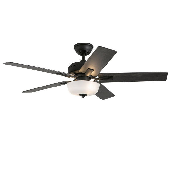 Kuzco Lighting CF78752-MB-LKW 52" Ceiling Fan, Matte Black
