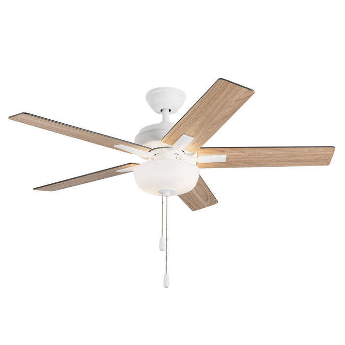 Kuzco Lighting CF78752-WH-LKP 52" Ceiling Fan, White