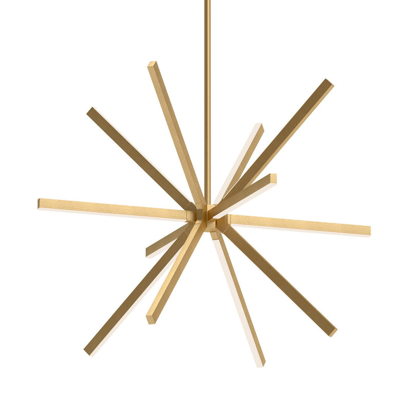 Kuzco Lighting CH14348-BG-UNV-010 LED Chandelier, Brushed Gold