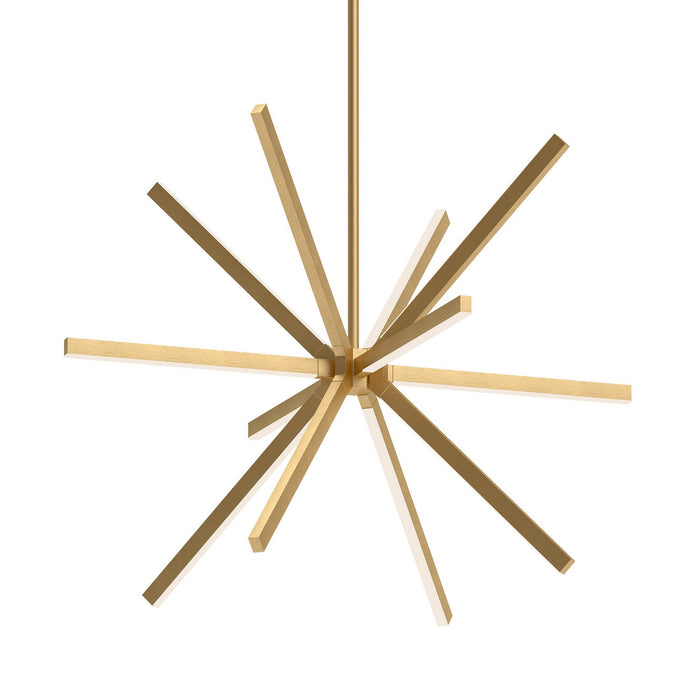 Kuzco Lighting CH14348-BG-UNV-010 LED Chandelier, Brushed Gold