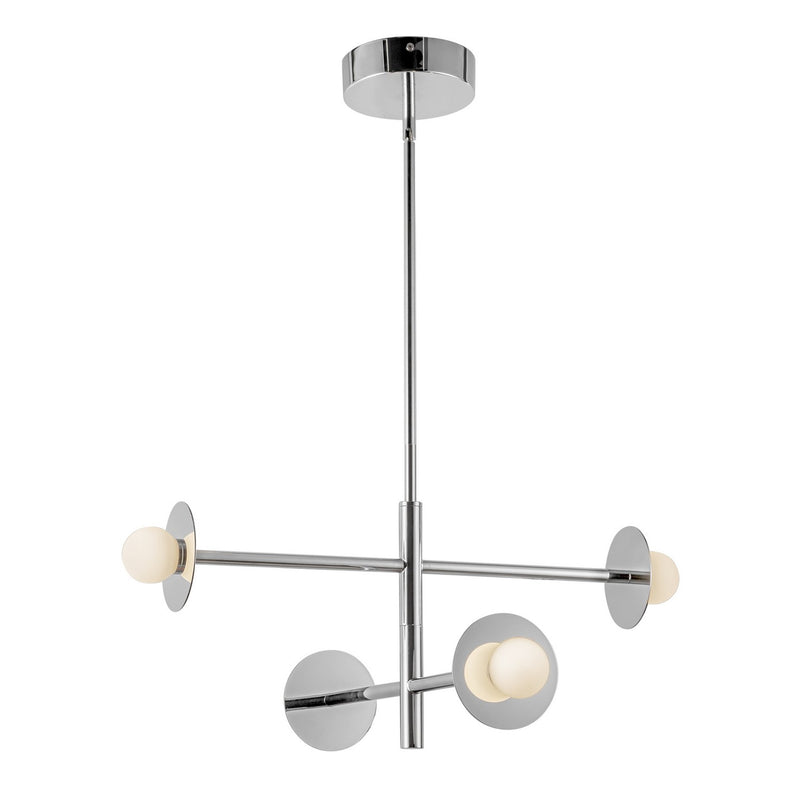 Kuzco Lighting CH15504-CH-UNV LED Chandelier, Chrome