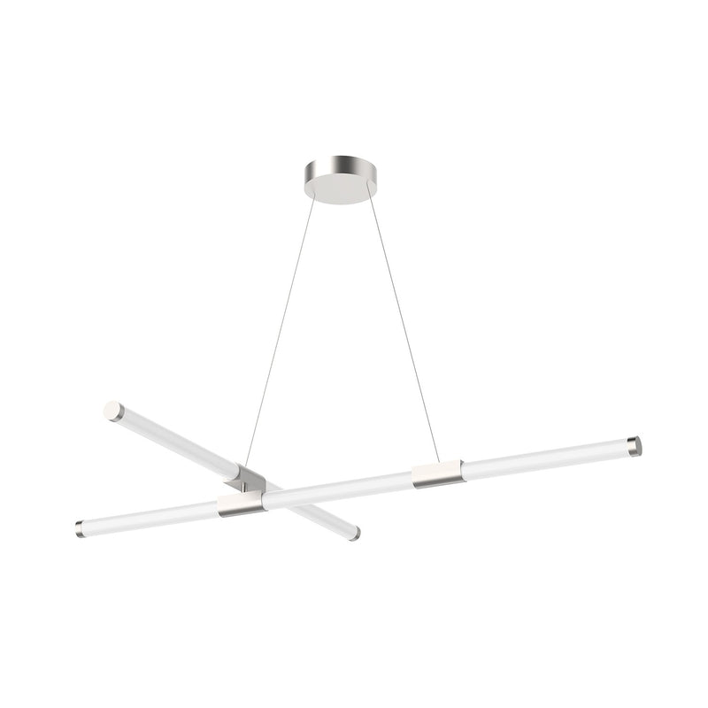 Kuzco Lighting CH18548-BN-UNV-010 LED Chandelier, Brushed Nickel