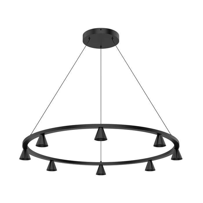 Kuzco Lighting CH19933-BK-UNV LED Chandelier, Black