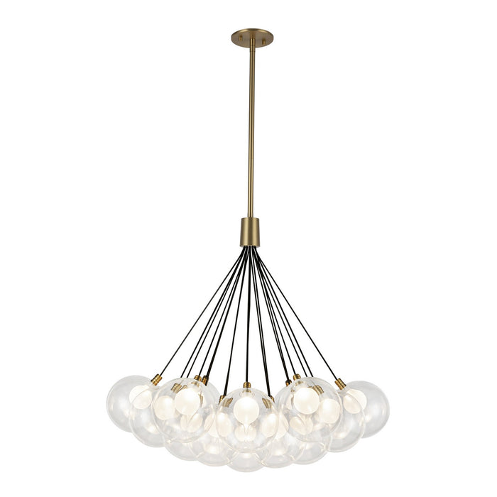 Kuzco Lighting CH3128-BG LED Chandelier, Brushed Gold