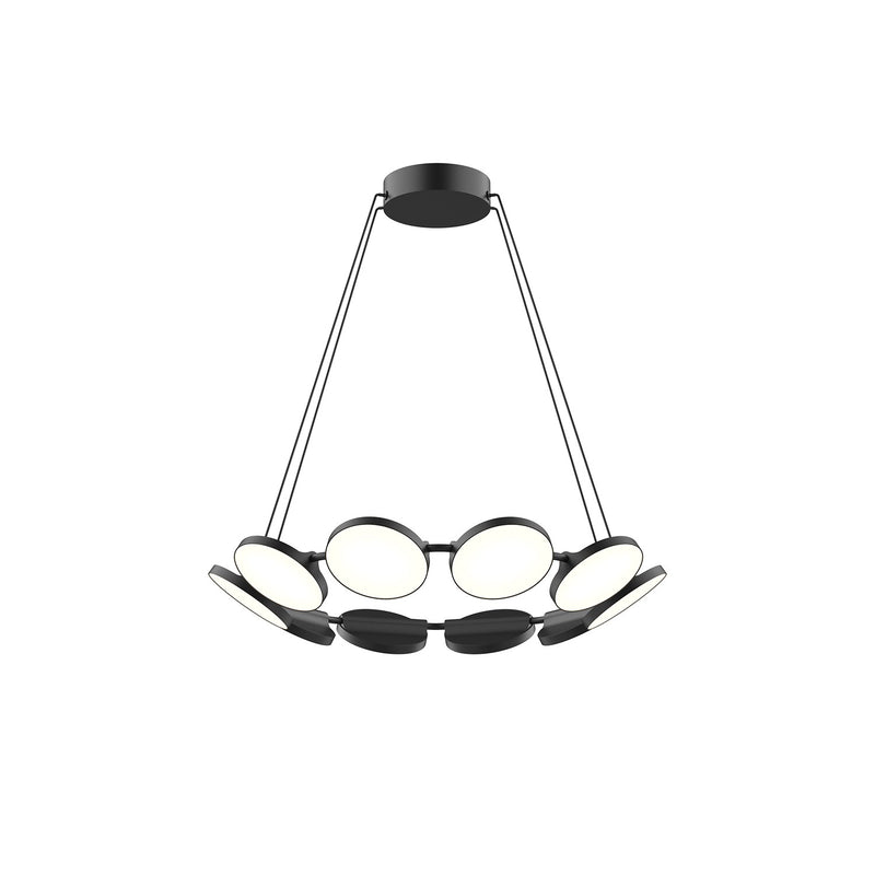 Kuzco Lighting CH72225-BK-UNV-010 LED Chandelier, Black