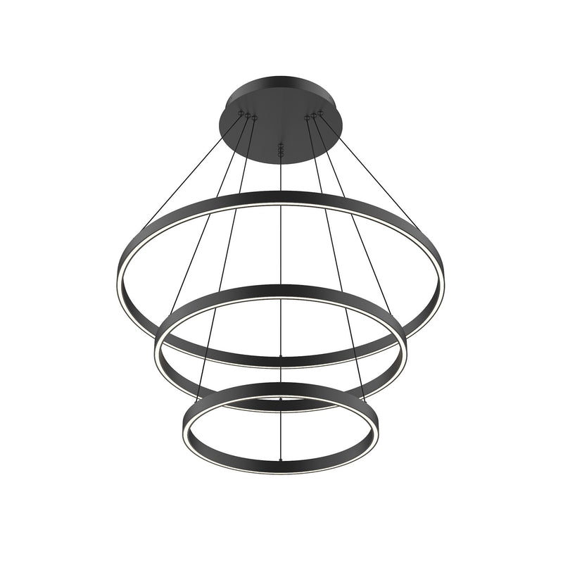 Kuzco Lighting CH87932-BK-UNV-010 LED Chandelier, Black