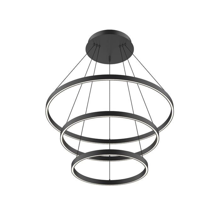 Kuzco Lighting CH87932-BK-UNV-010 LED Chandelier, Black