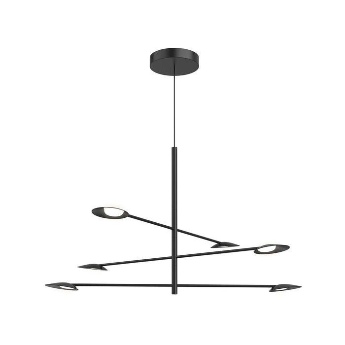 Kuzco Lighting CH90136-BK-UNV LED Chandelier, Black