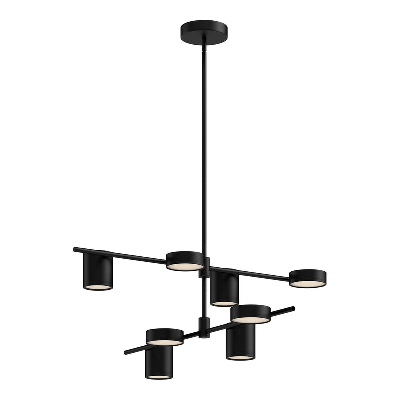 Kuzco Lighting CH96840-BK-UNV LED Chandelier, Black