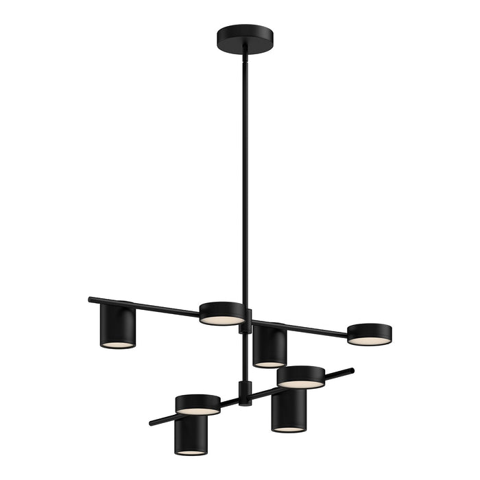 Kuzco Lighting CH96840-BK-UNV LED Chandelier, Black