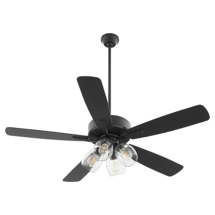 Quorum 4525-04159 52" Ceiling Fan, Matte Black