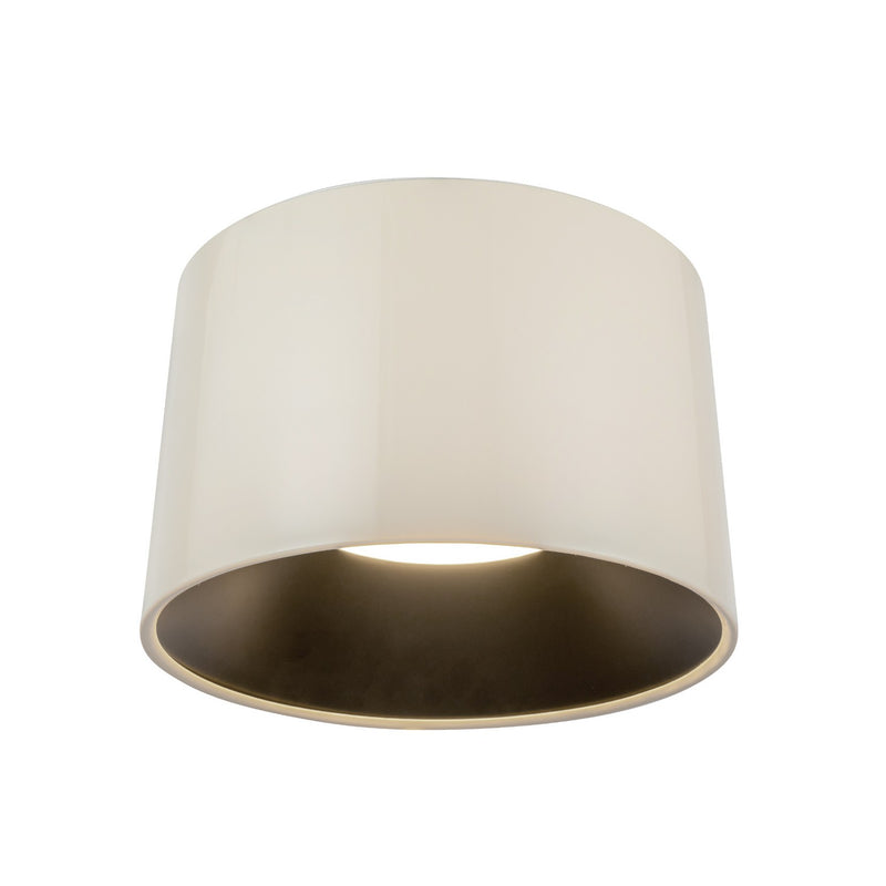 Kuzco Lighting FM16520-PW-3WCCT-UNV LED Flush Mount, Pearl White