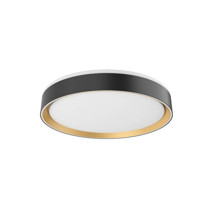 Kuzco Lighting FM43916-BK/GD-5CCT LED Flush Mount, Black/Gold