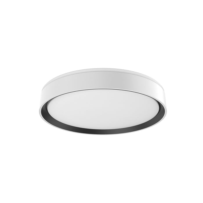 Kuzco Lighting FM43916-WH/BK-5CCT LED Flush Mount, White/Black