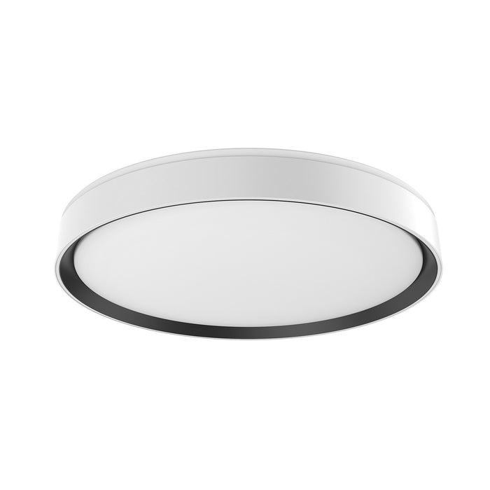 Kuzco Lighting FM43920-WH/BK-5CCT LED Flush Mount, White/Black
