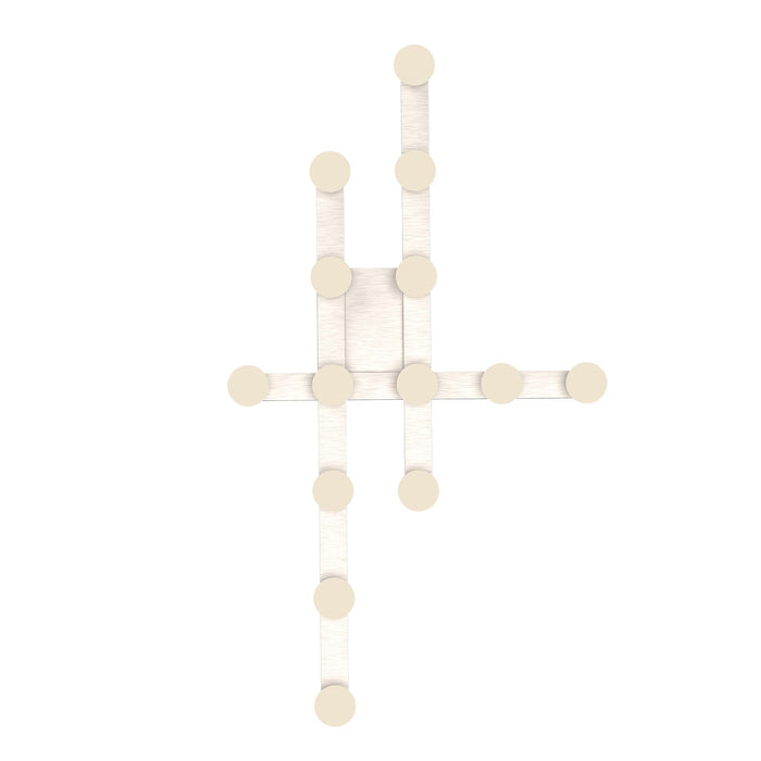 Kuzco Lighting FM63432-BN LED Wall Sconce, Brushed Nickel