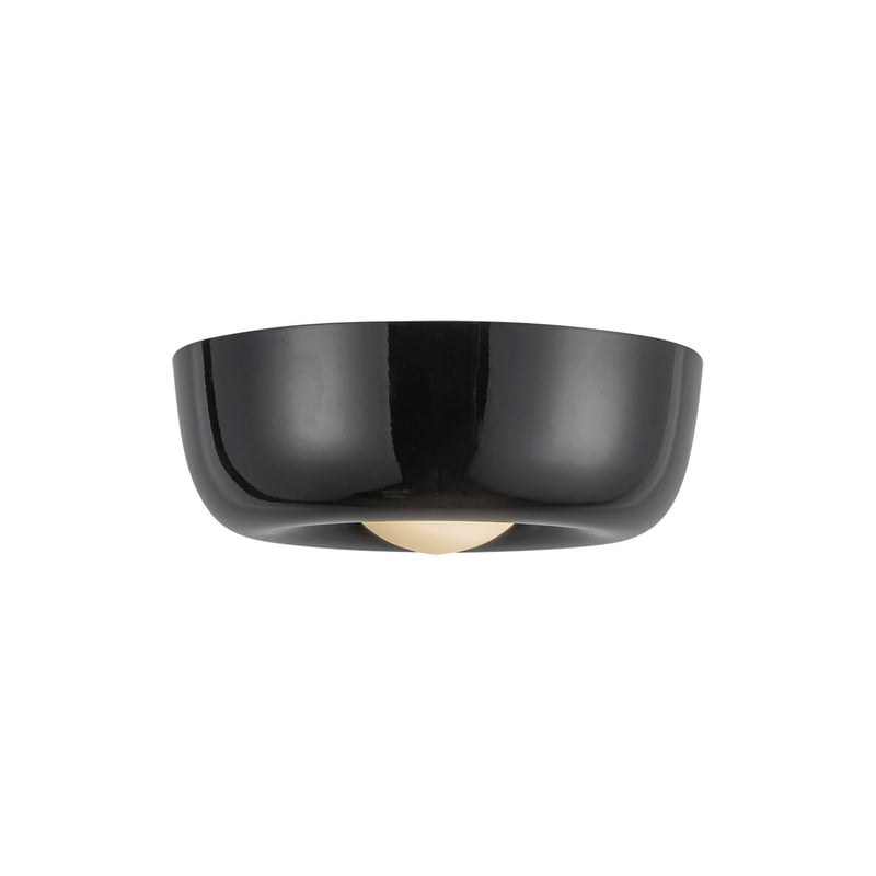 Kuzco Lighting FM68506-GBK LED Flush Mount, Glossy Black