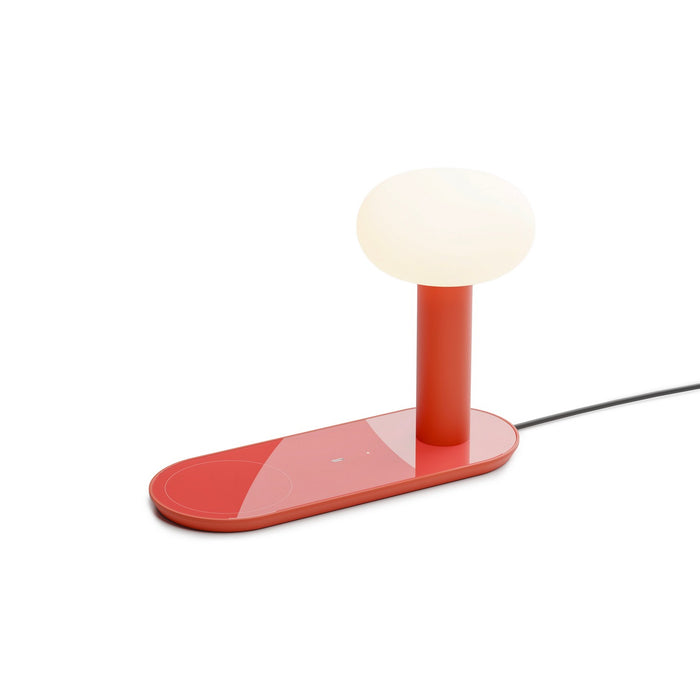 Koncept CMT-S-QCB-MRD LED Table Lamp, Matte Red