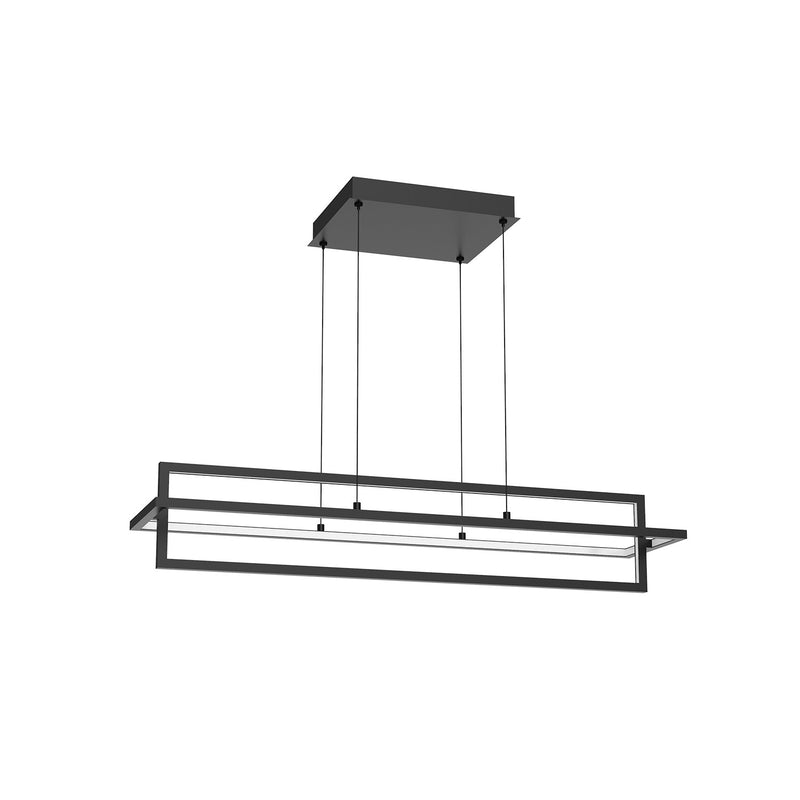 Kuzco Lighting LP16236-BK-UNV-010 LED Linear Pendant, Black