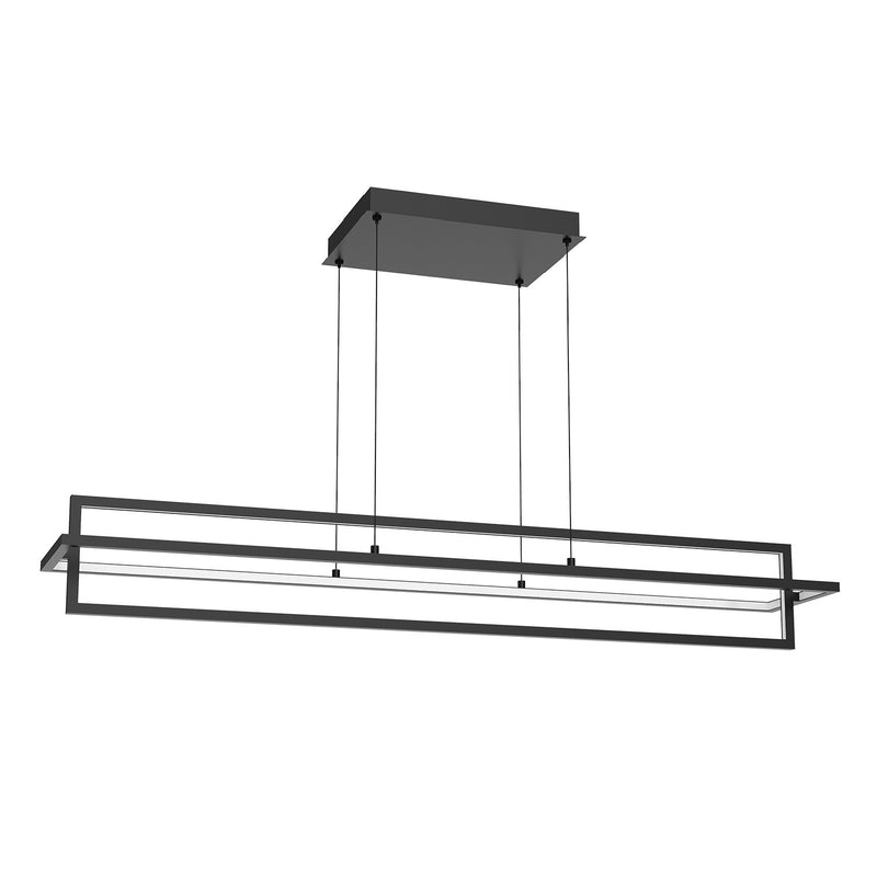 Kuzco Lighting LP16248-BK-UNV-010 LED Linear Pendant, Black