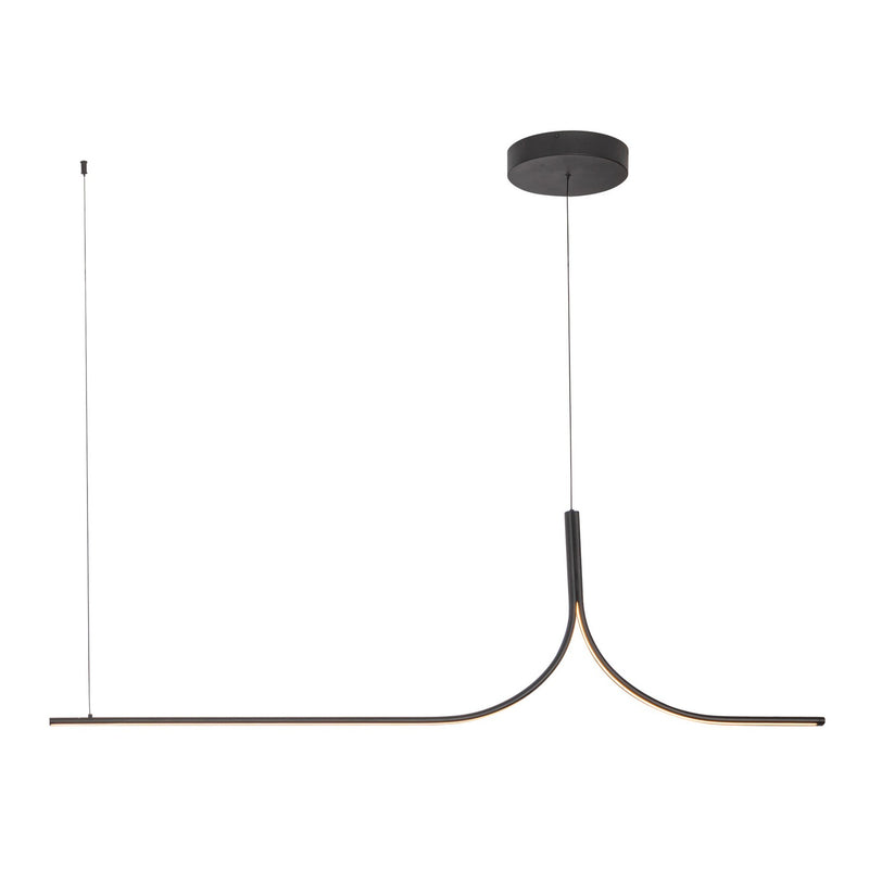 Kuzco Lighting LP17905-BK-UNV-010 LED Linear Pendant, Black