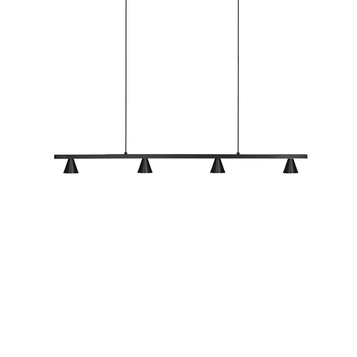 Kuzco Lighting LP19937-BK-UNV LED Linear Pendant, Black