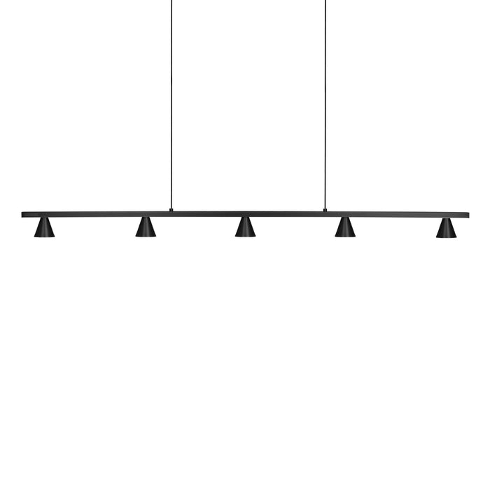 Kuzco Lighting LP19947-BK-UNV LED Linear Pendant, Black