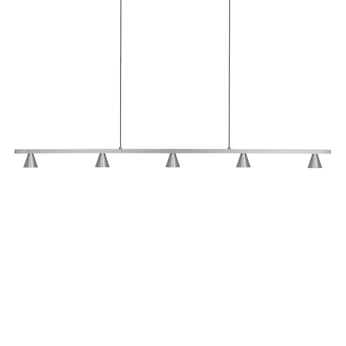 Kuzco Lighting LP19947-BN-UNV LED Linear Pendant, Brushed Nickel