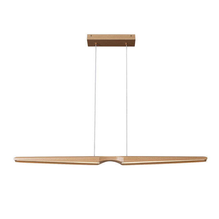 Kuzco Lighting LP21647-BW-UNV LED Linear Pendant, Beech Wood