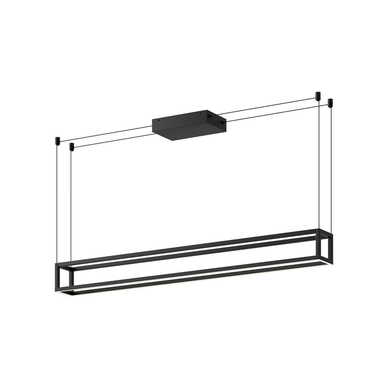 Kuzco Lighting LP45548-BK-UNV LED Linear Pendant, Black
