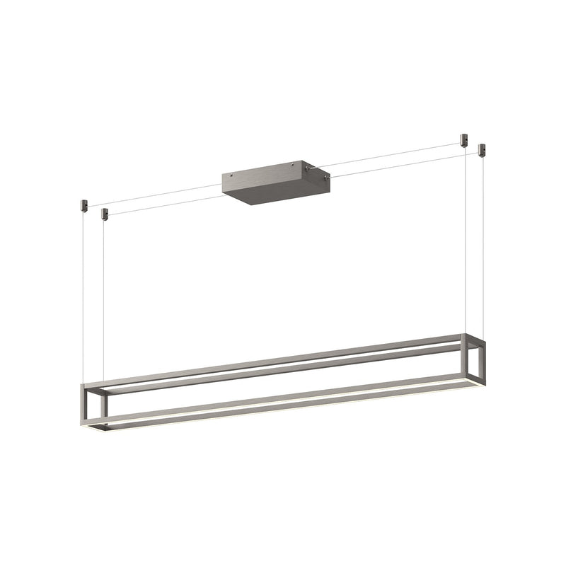 Kuzco Lighting LP45548-BN-UNV LED Linear Pendant, Brushed Nickel