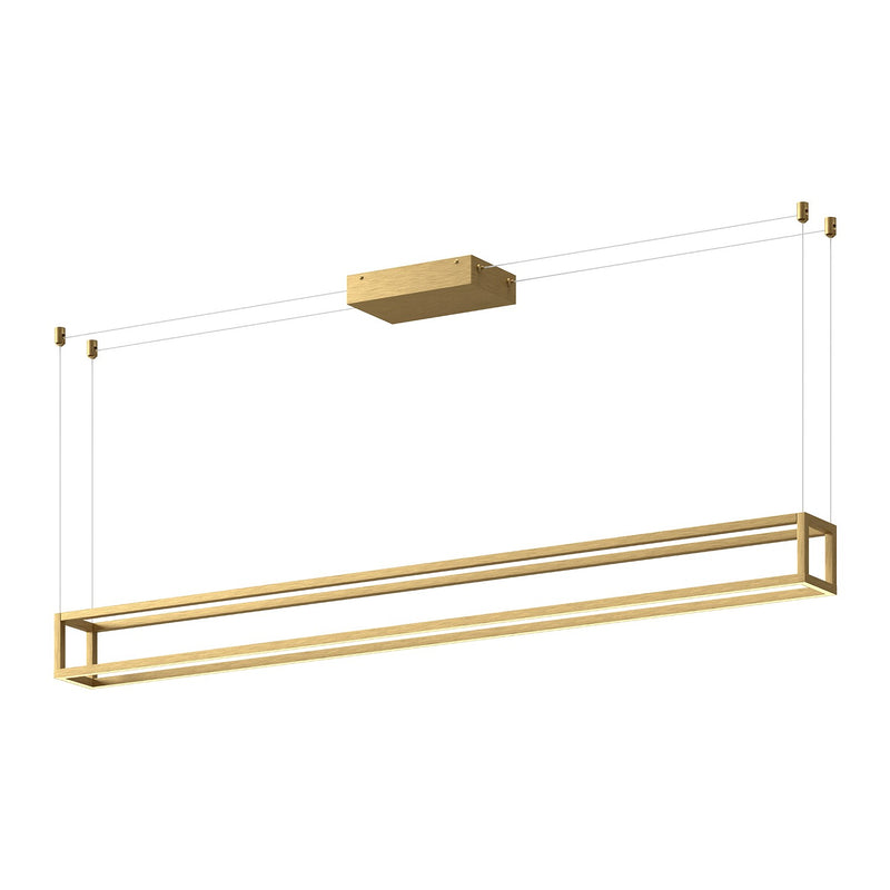 Kuzco Lighting LP45560-BG-UNV LED Linear Pendant, Brushed Gold