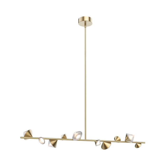 Kuzco Lighting LP50851-BG LED Linear Pendant, Brushed Gold